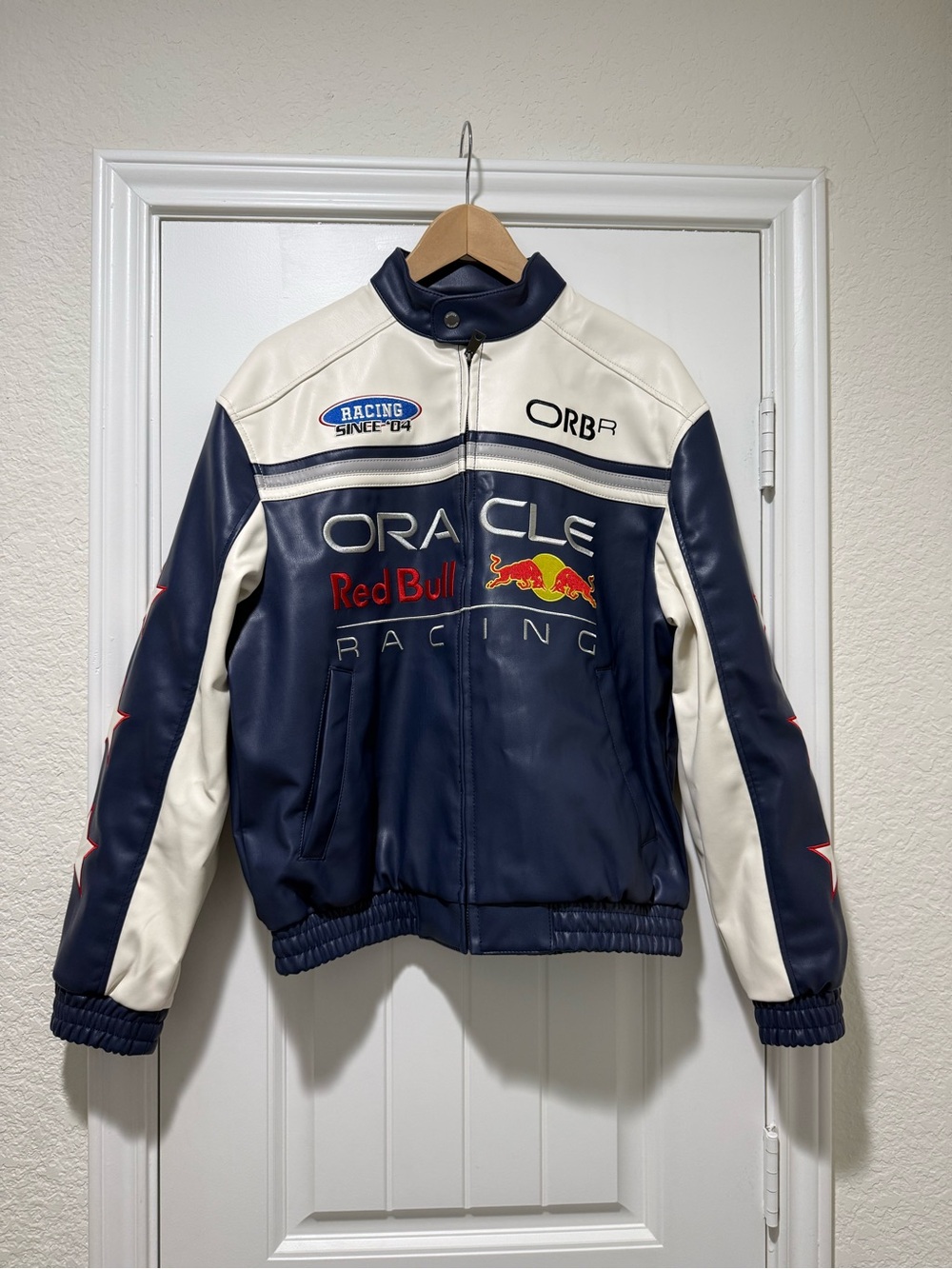 F1 Formula 1 Red Bull Oracle Racing Hollister collab jacket
